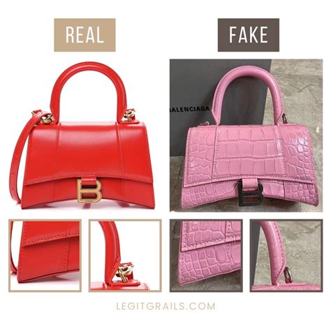 balenciaga hourglass bag fake